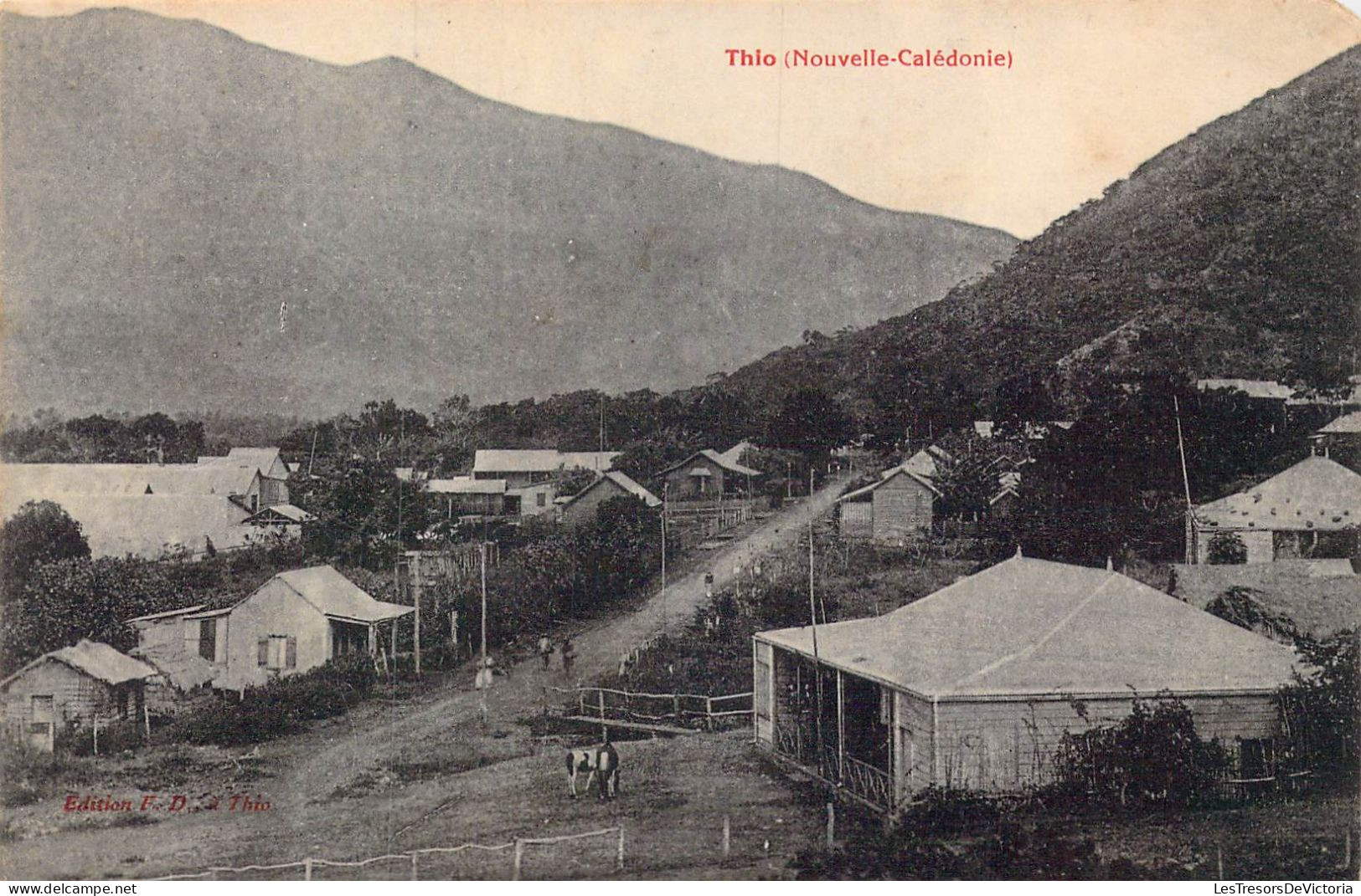 FRANCE - Nouvelle Calédonie - Thio - Carte Postale Ancienne - Nouvelle Calédonie