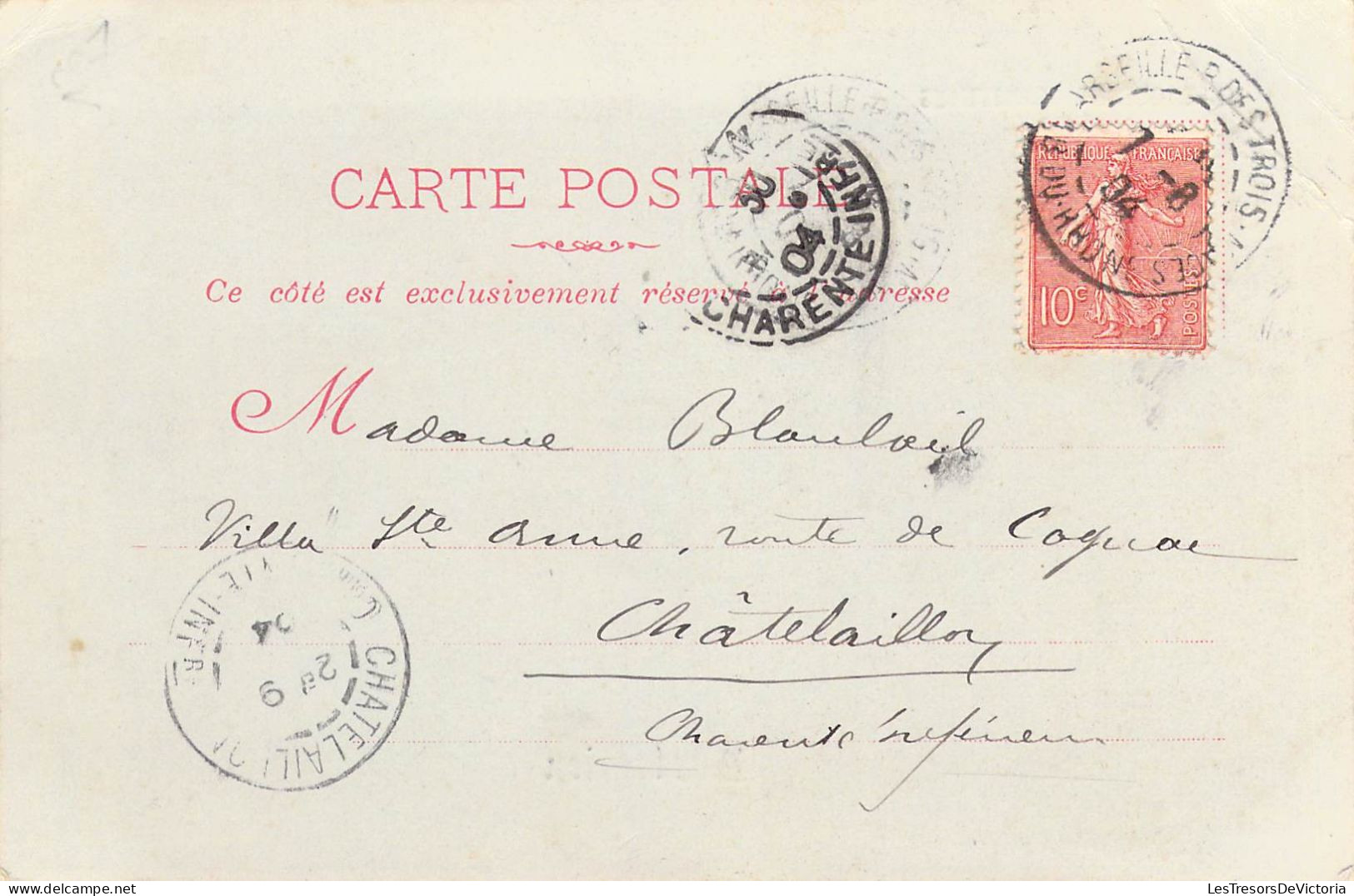 FRANCE - Polynésie Française - Messageries Maritimes - Australien - Carte Postale Ancienne - Polynésie Française