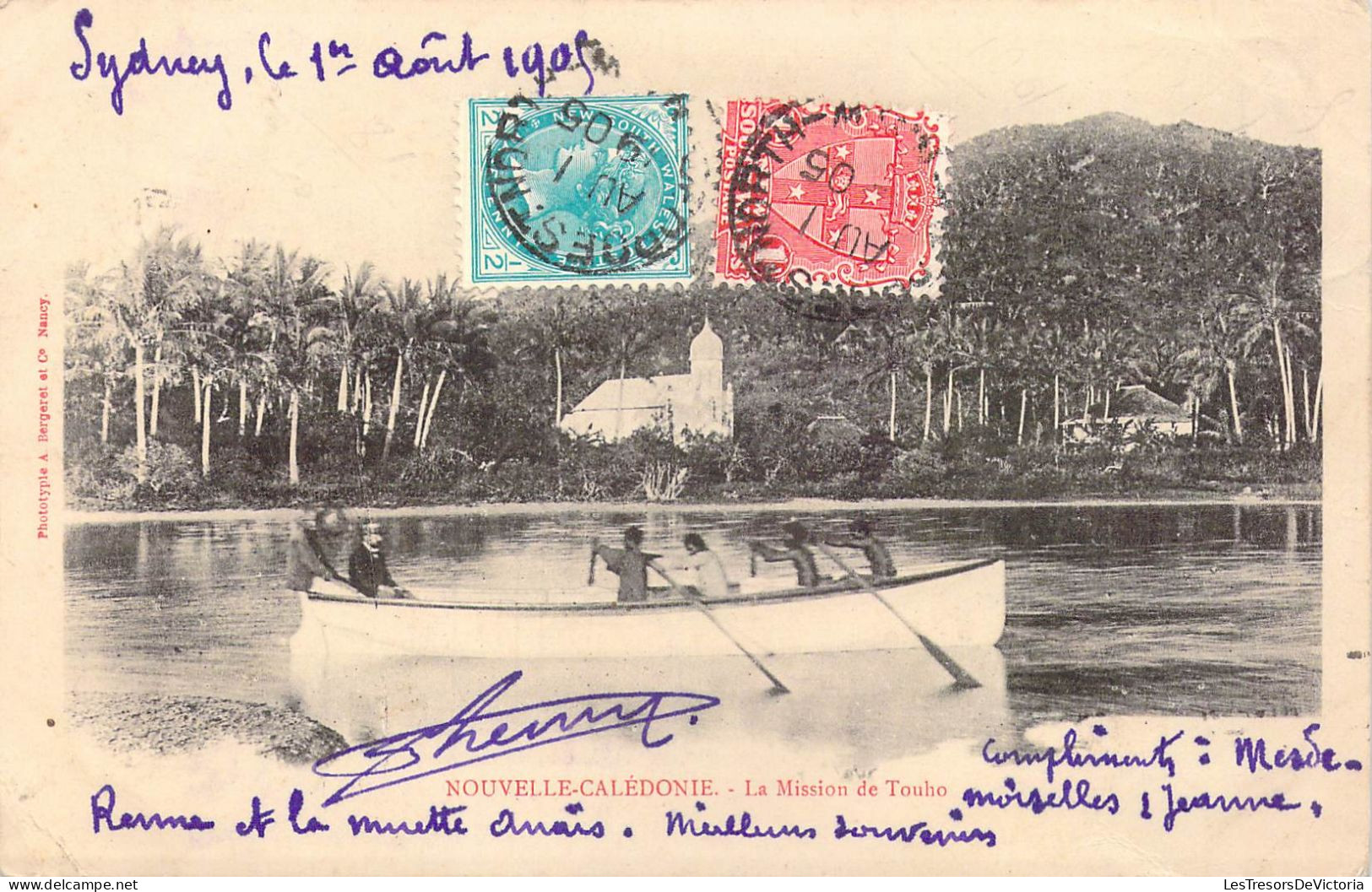 FRANCE - Nouvelle Calédonie - La Mission De Touho - Carte Postale Ancienne - Nouvelle Calédonie