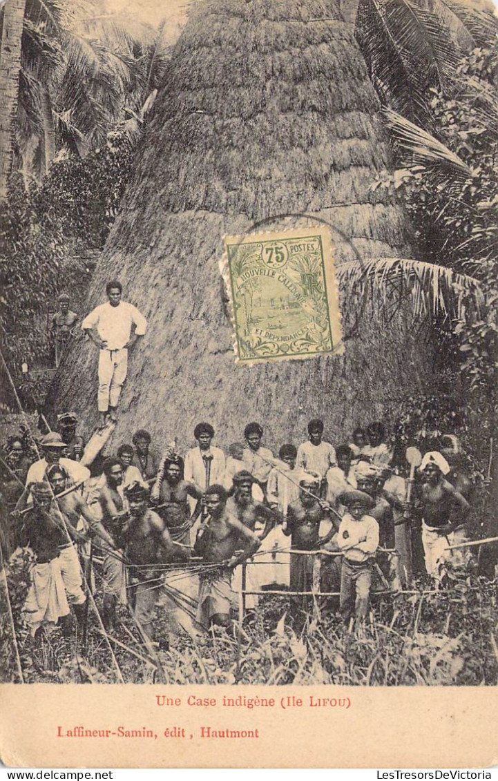 FRANCE - Nouvelle Calédonie - Une Case Indigène - Ile Lifou - Carte Postale Ancienne - Nouvelle Calédonie