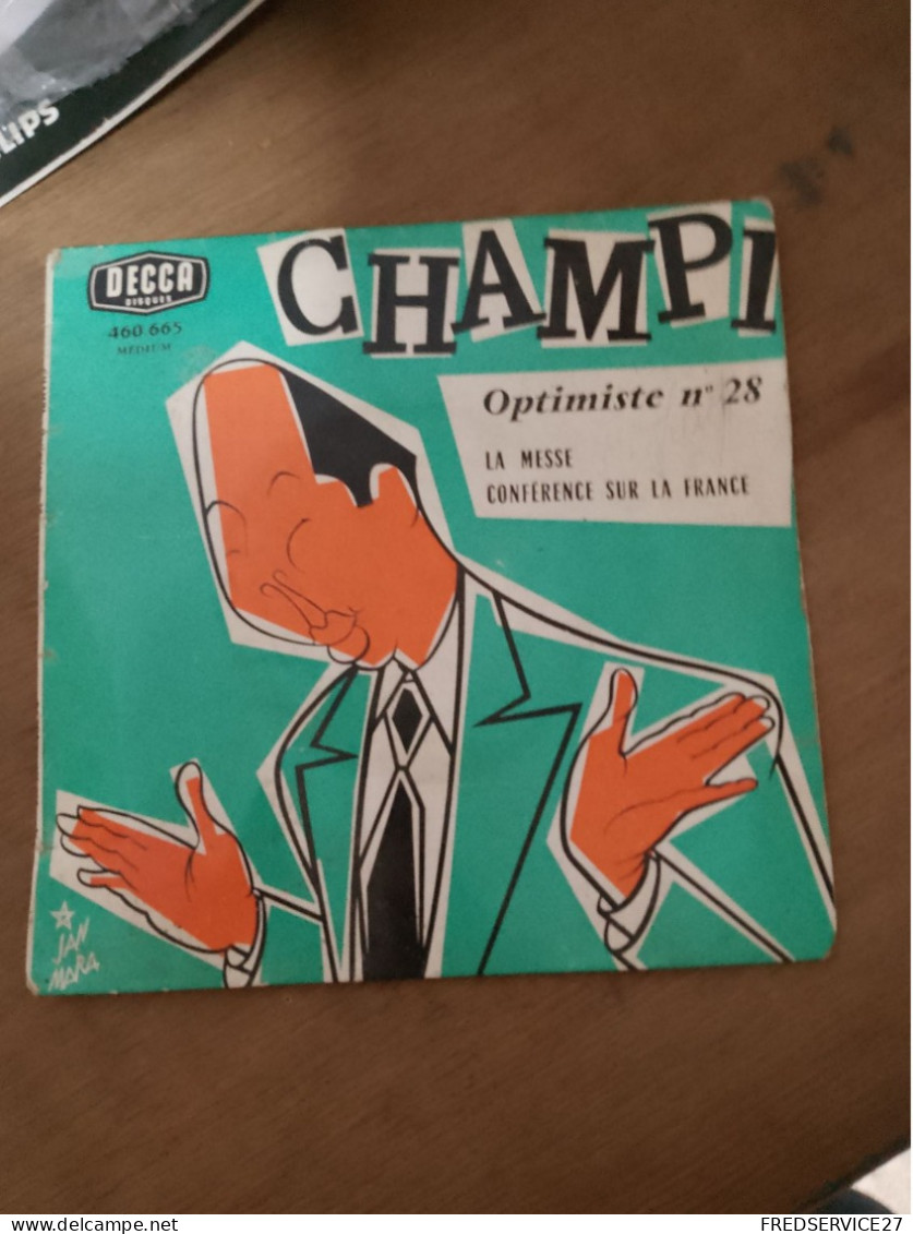 107 // CHAMPI / OPTIMISTE N°28 / LA MESSE / CONFERENCE SUR LA FRANCE - Humor, Cabaret