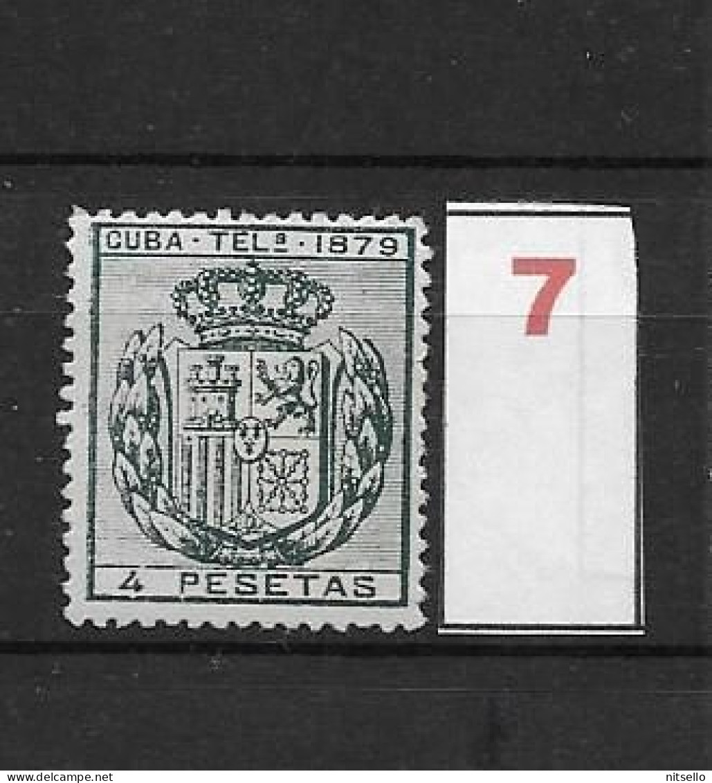 LOTE 2173B  /// (C020) CUBA TELEG.1879  EDIFIL Nº:48 NSG CATALOG/COTE:12€  ¡¡¡  LIQUIDATION - JE LIQUIDE !!! - Cuba (1874-1898)