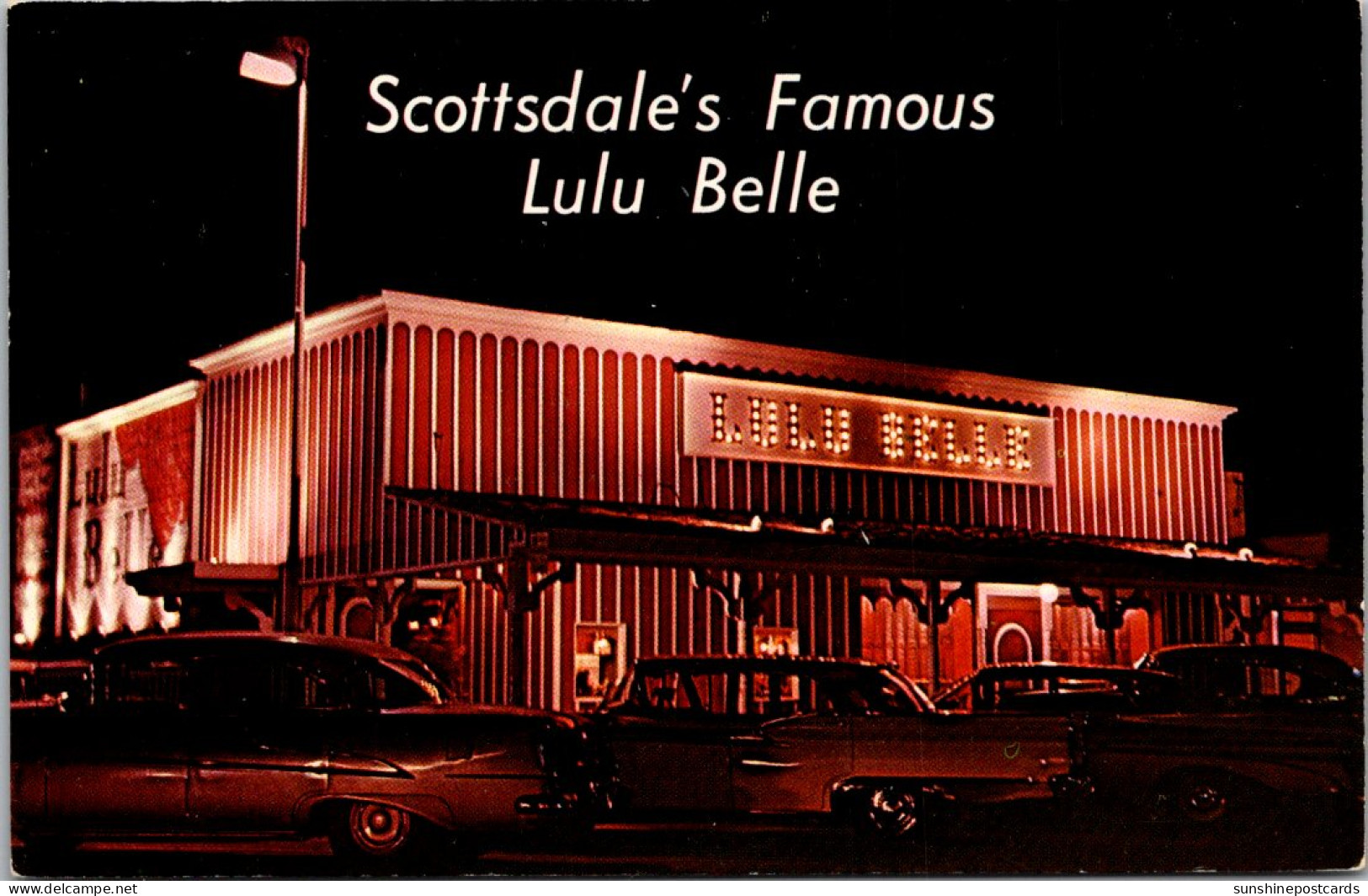 Arizona Scottsdale The Lulu Belle Restaurant And Bar 1965 - Scottsdale