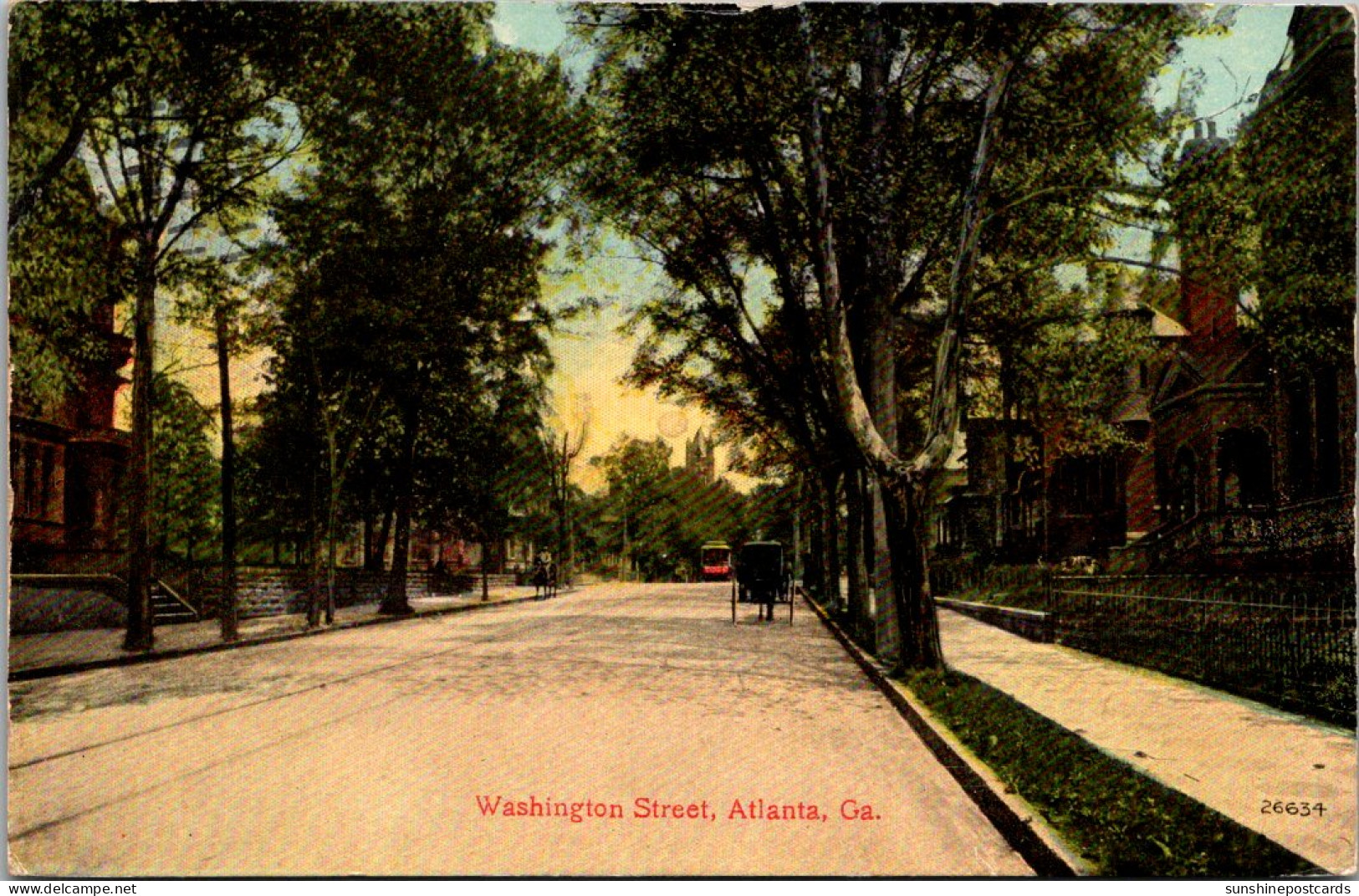 Georgia Atlanta Washington Street 1911 - Atlanta