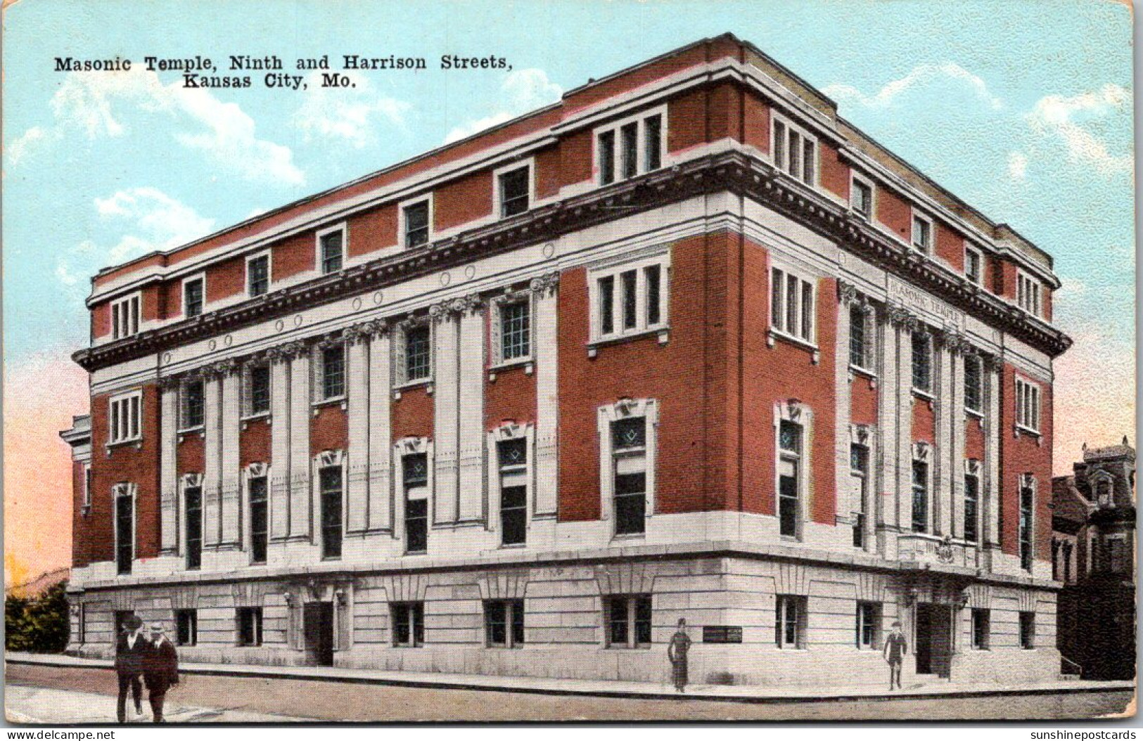 Missouri Kansas City Masonic Temple Ninth And Harrison Streets - Kansas City – Missouri