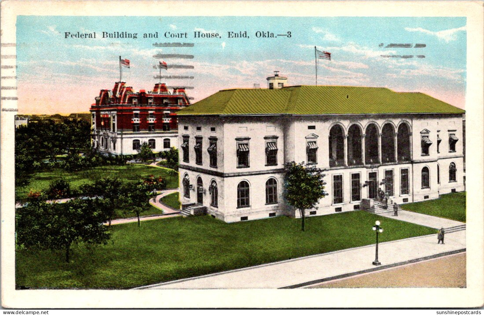 Oklahoma Enid Federal Building And Court House - Enid