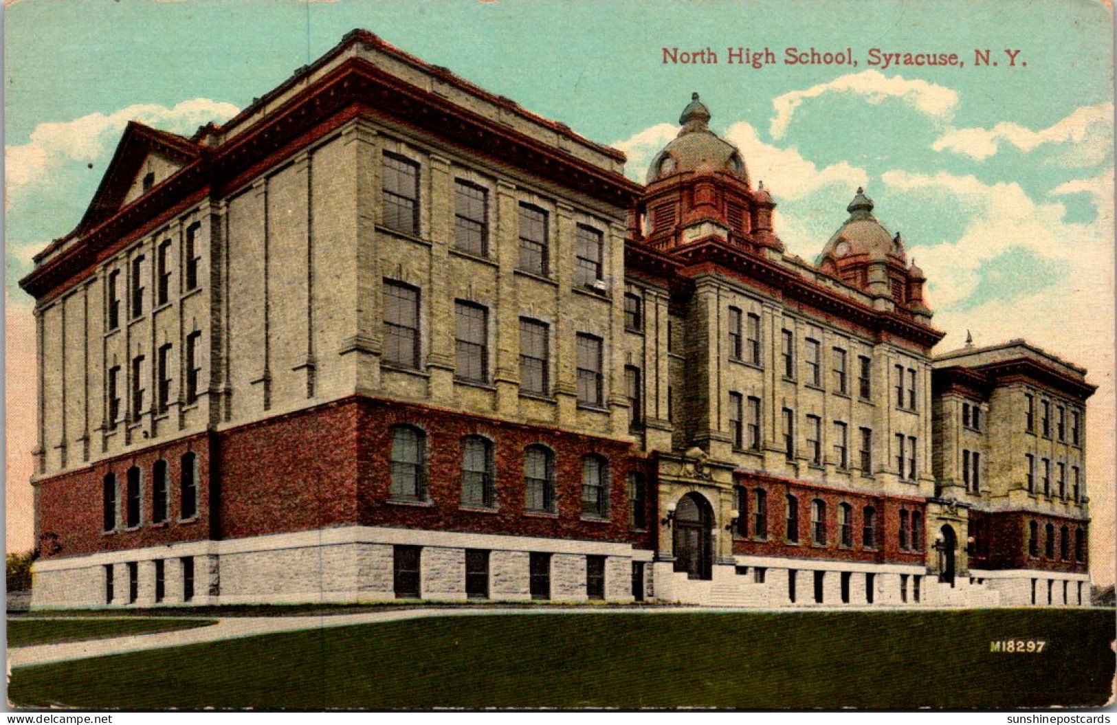 New York Syracues North High School 1915 - Syracuse