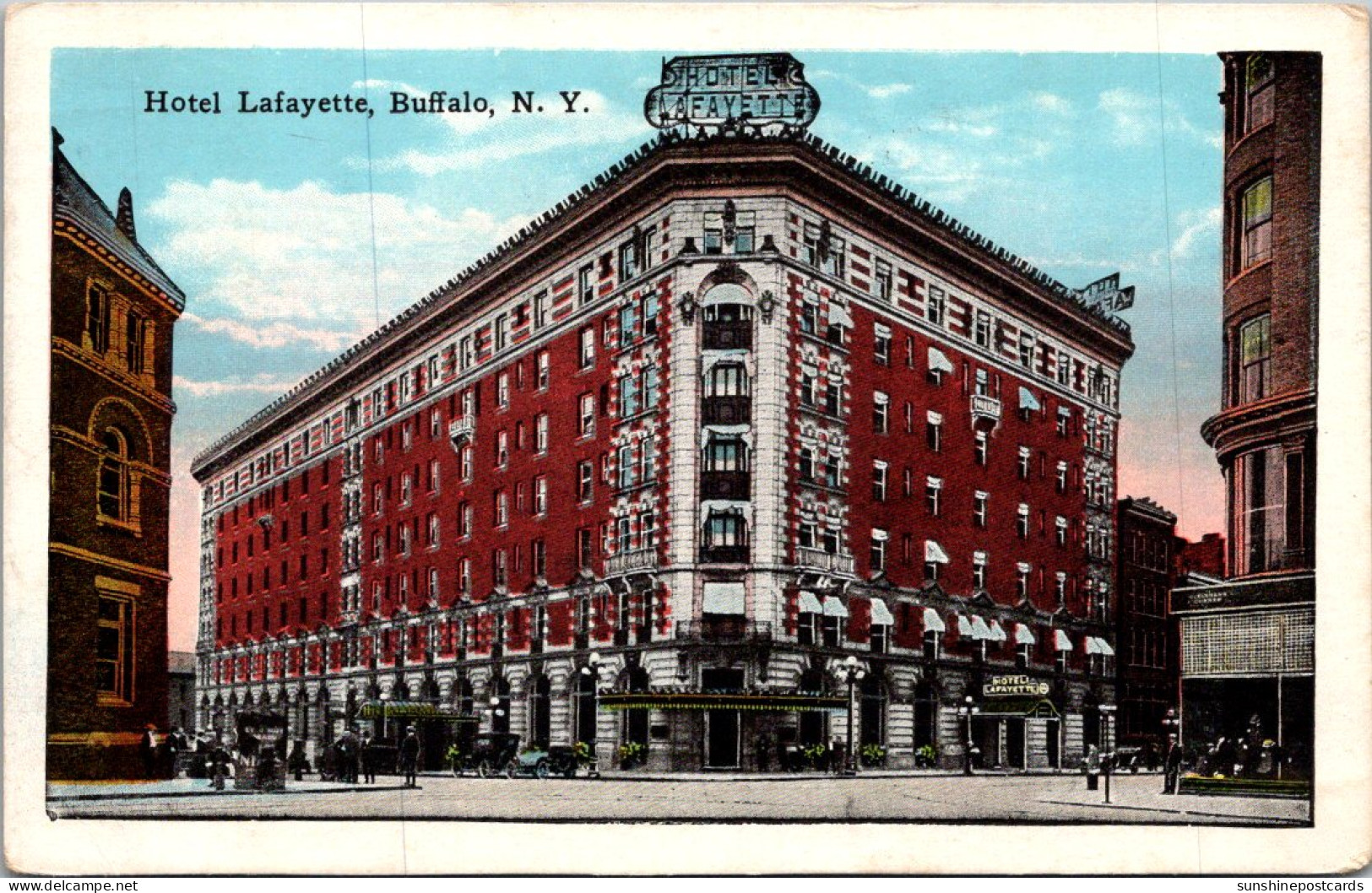 New York Buffalo Hotel Lafayette 1922 - Buffalo