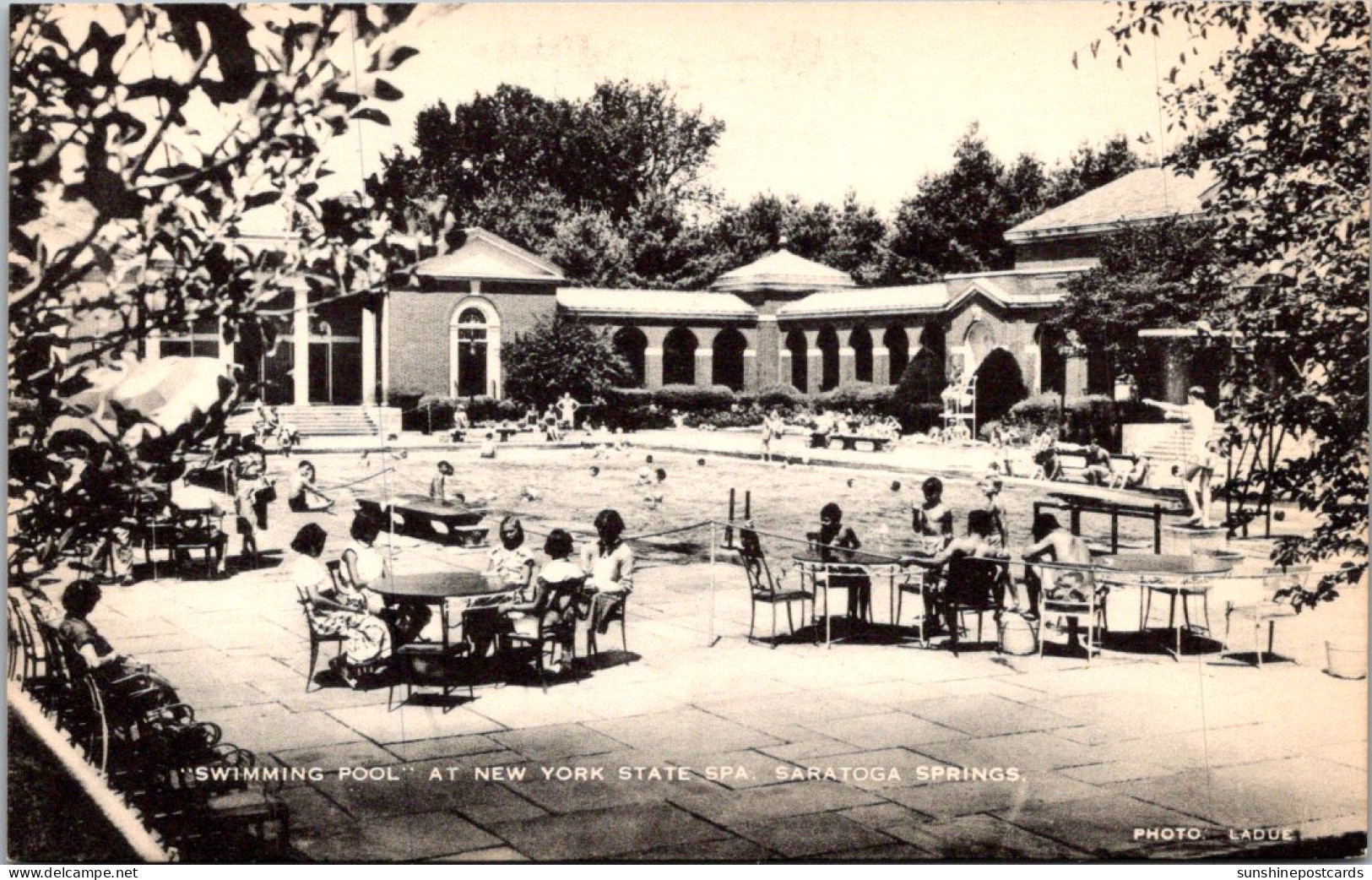 New York Saratoga Springs The Swimming Pool At The New York State Spa - Saratoga Springs