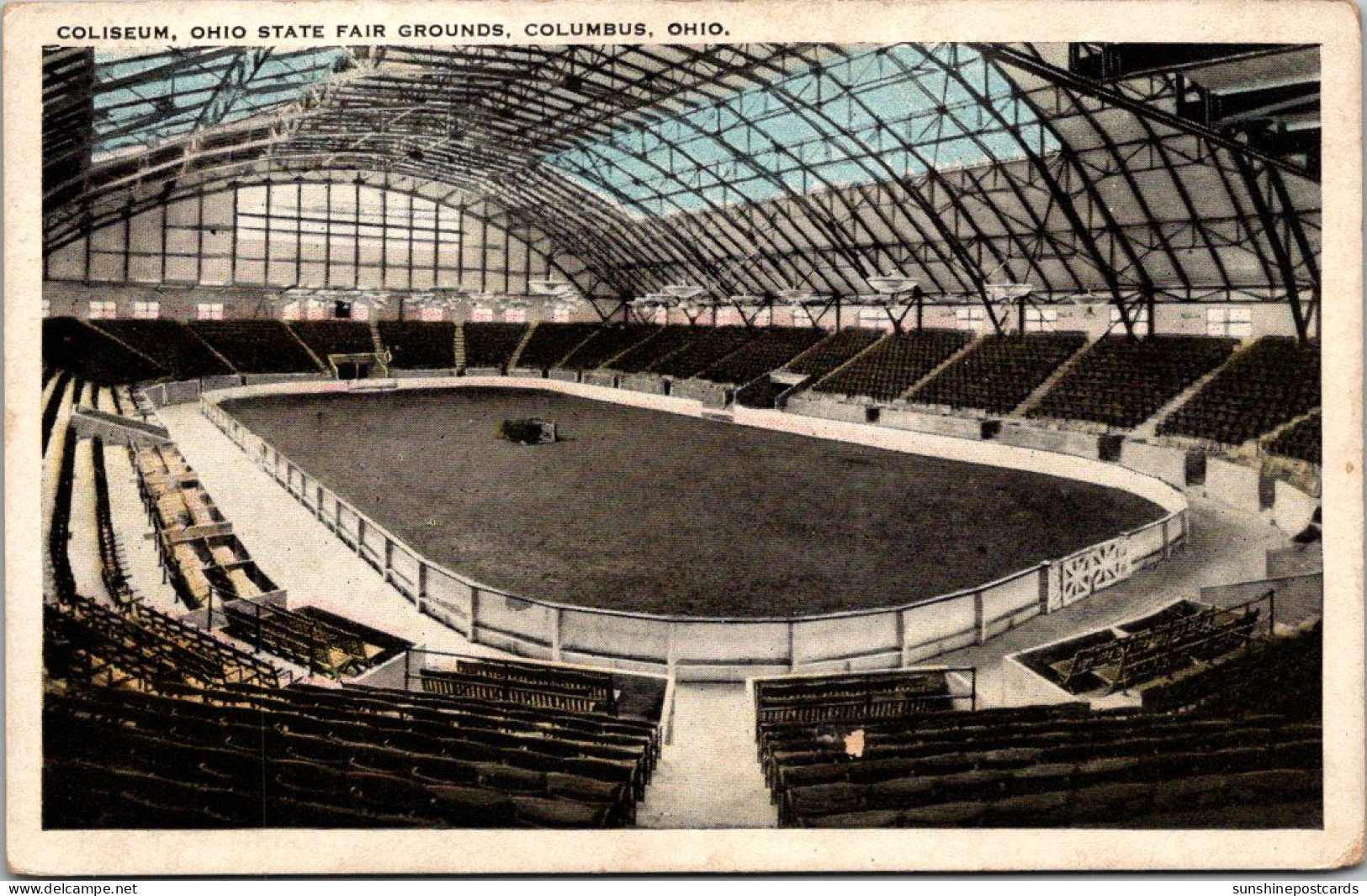 Ohio Columbus Ohio State Fair Grounds Coliseum Interior  - Columbus