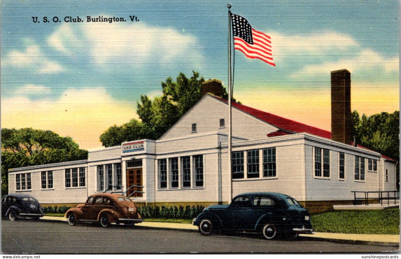 Vermont Burlington U S O Club 1946 - Burlington