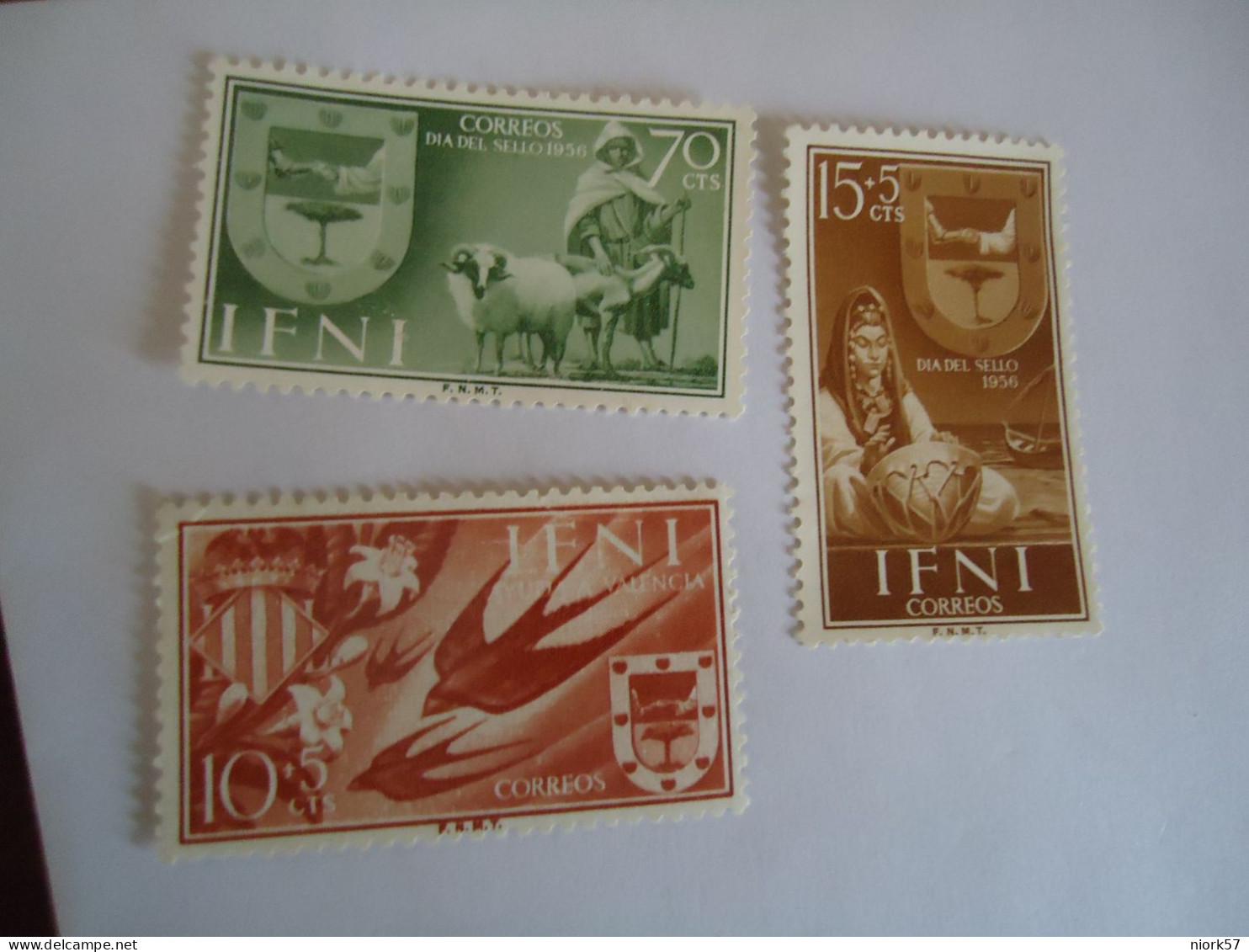 IFNI SPAIN MNH STAMPS   3 LOT - Ifni