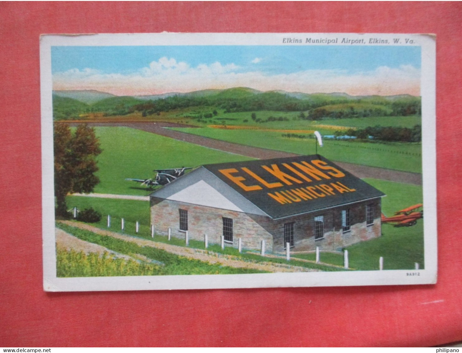 Municipal Airport.  Elkins.   West Virginia      Ref 6050 - Andere & Zonder Classificatie