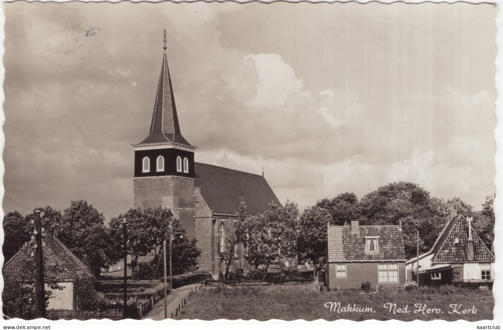 Makkum, Ned. Herv. Kerk - (Friesland, Nederland/Holland) - Uitg.: K. Van Der Eems & Zn., Makkum - Makkum