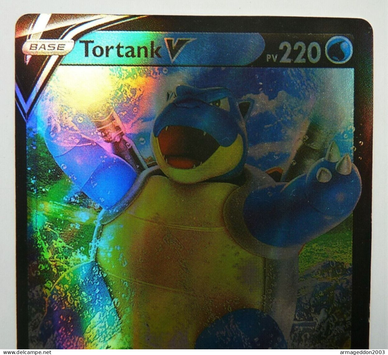 CARTE POKEMON Tortank V Promo SWSH 101 RARE HOLO 2020 Française - Promos