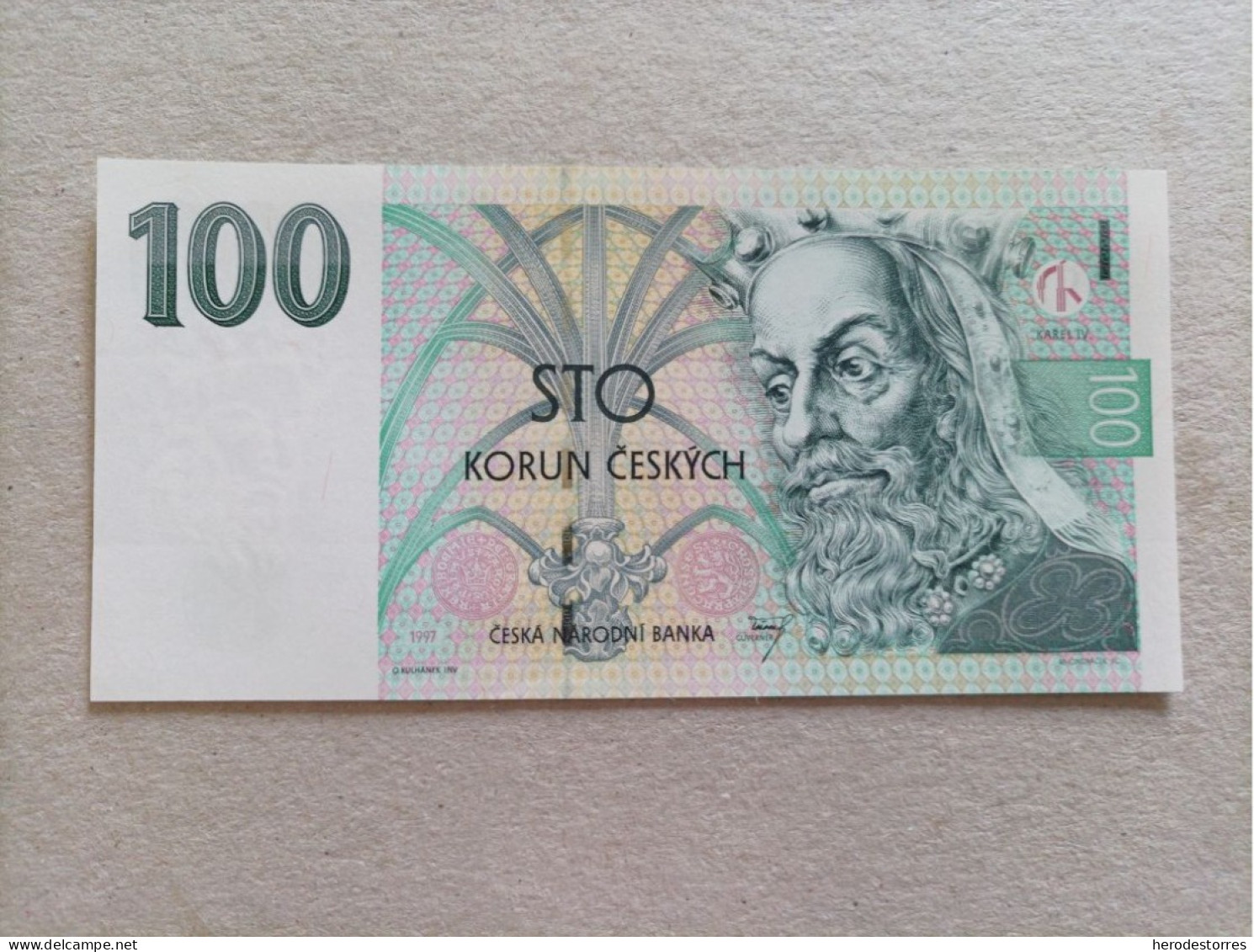 Billete De Checoslovaquia De 100 Korun, Año 1997, UNC - Checoslovaquia