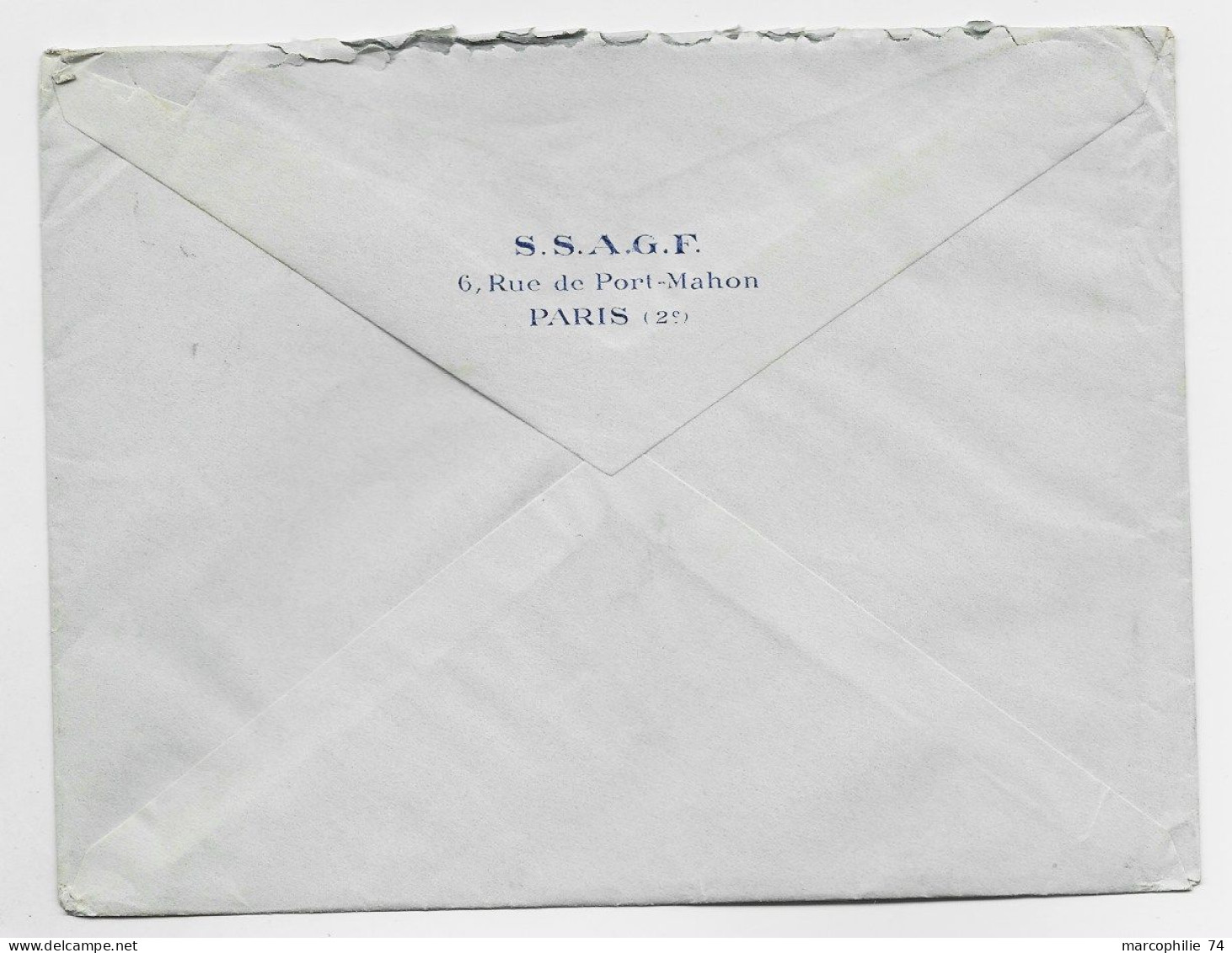 GUYANE 50C GRIS SEUL LETTRE COVER CAYENNE 17 NOV 1929 POUR PARIS - Covers & Documents