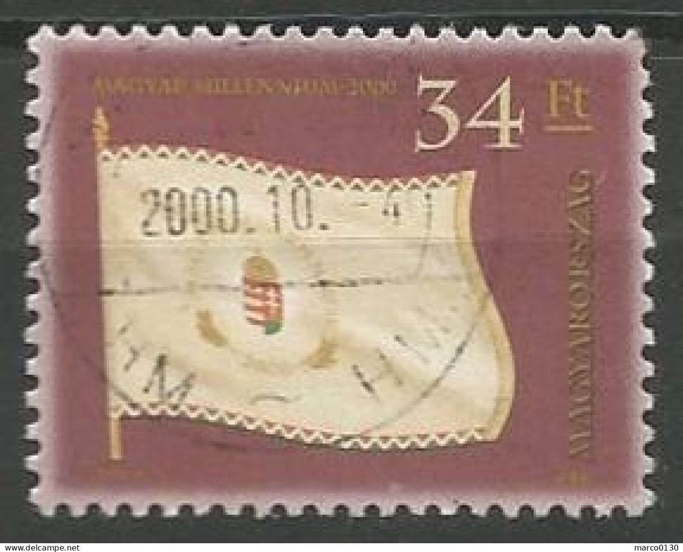 HONGRIE N° 3710 OBLITERE - Used Stamps