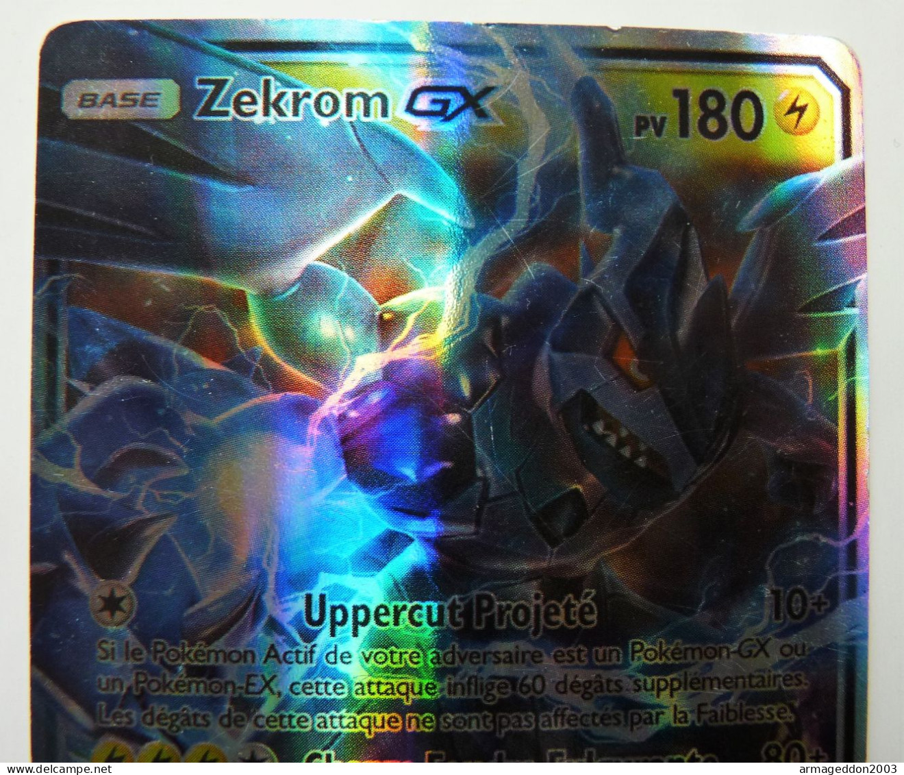 CARTE POKEMON Zekrom GX Promo SM138 RARE HOLO 2018 Française - Promos