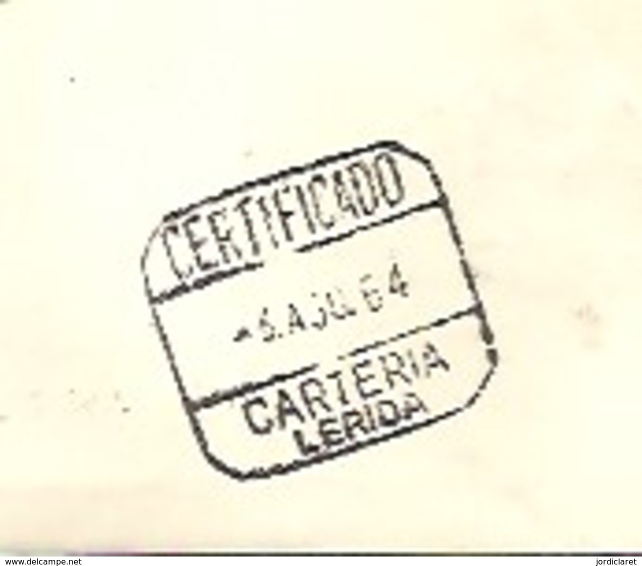 FDC 1964  CERTIFICADO - Rio Muni