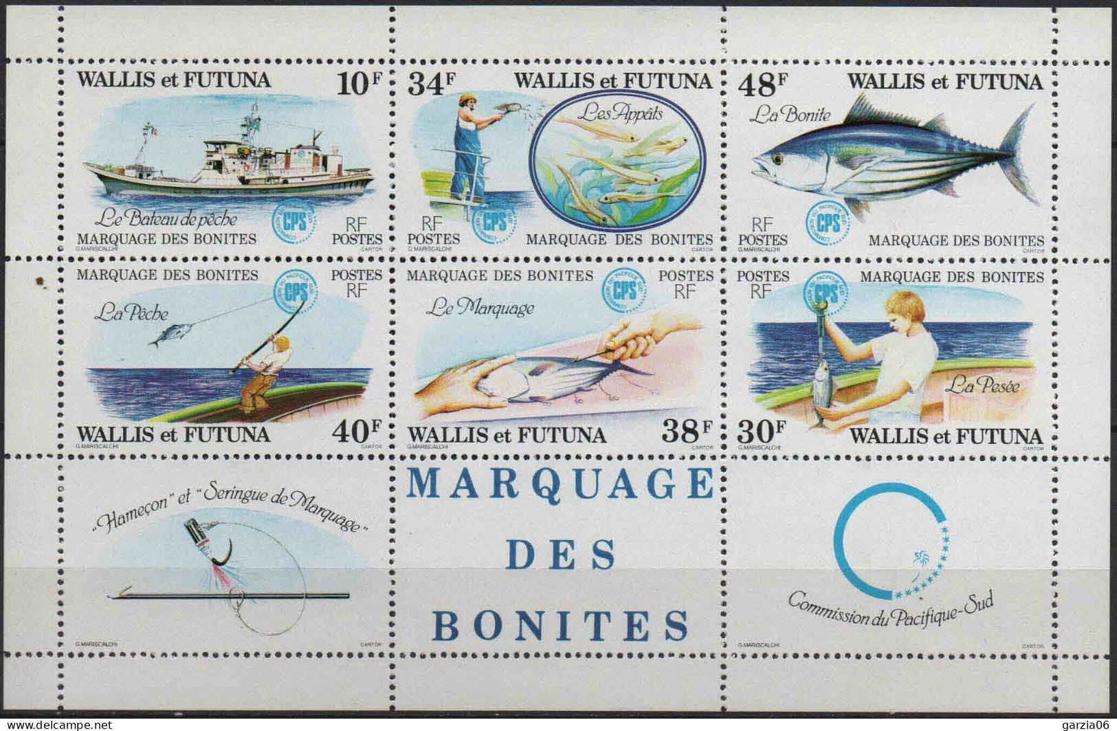 Wallis Et Futuna  - 1979 -  Marquage Des Bonites  - Bloc N° 2- Neuf ** - MNH - Hojas Y Bloques