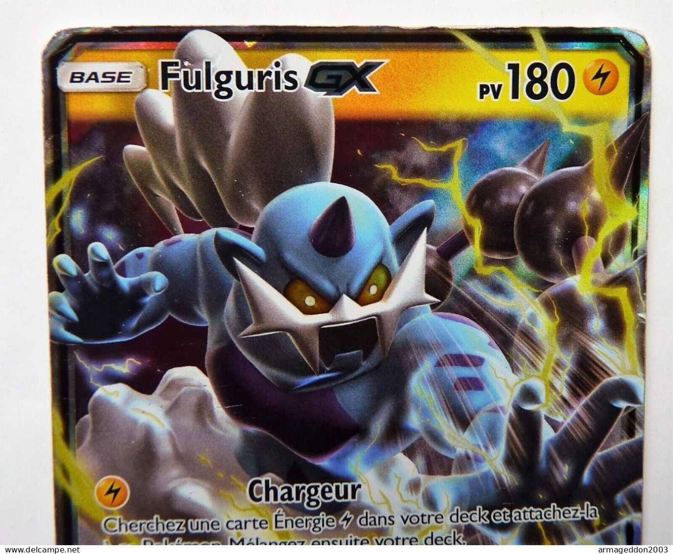 CARTE POKEMON Fulguris GX - SM133 - Promo RARE HOLO 2018 Française - Promos