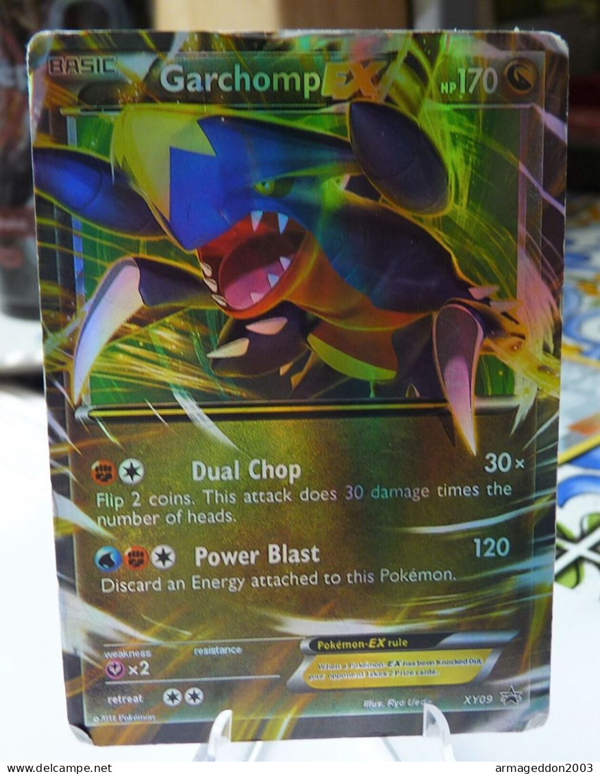 CARTE POKEMON Carchacrok Promo Ex - Ultra Rare - XY09 HOLO 2016 Anglaise - Promos