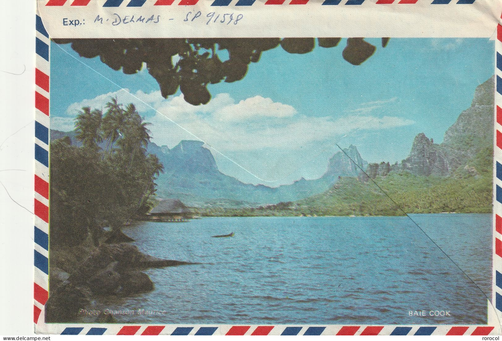 POLYNESIE FRANCAISE Lettre 1980 PAPEETE RP ANNEXE 1 Pour Paris Timbre Bateau - Storia Postale