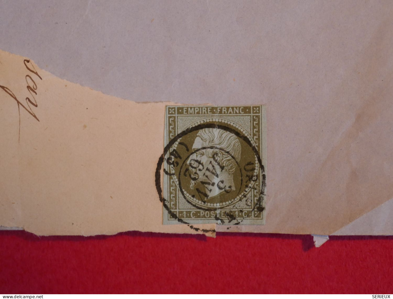 BS15  FRANCE SUR  LETTRE 3 JANV. 1862 BORDEAUX + NAPOLEON III N°11+++ AFF.  INTERESSANT++ - 1853-1860 Napoleon III