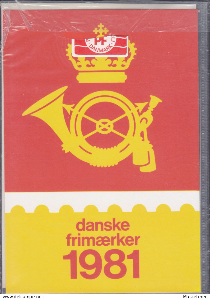 Denmark Jahresmappe Year Pack Année Pack 1981 In Plastic Cote 160 DKR = 22 € MNH** Cz. Slania (2 Scans) - Années Complètes