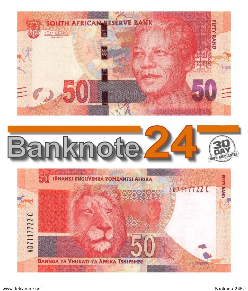 South Africa Set 2012 Nelson Mandela 10-200 Rand, Without Omron Rings - South Africa