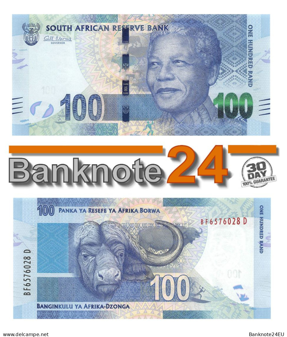 South Africa Set 2012 Nelson Mandela 10-200 Rand, without Omron Rings