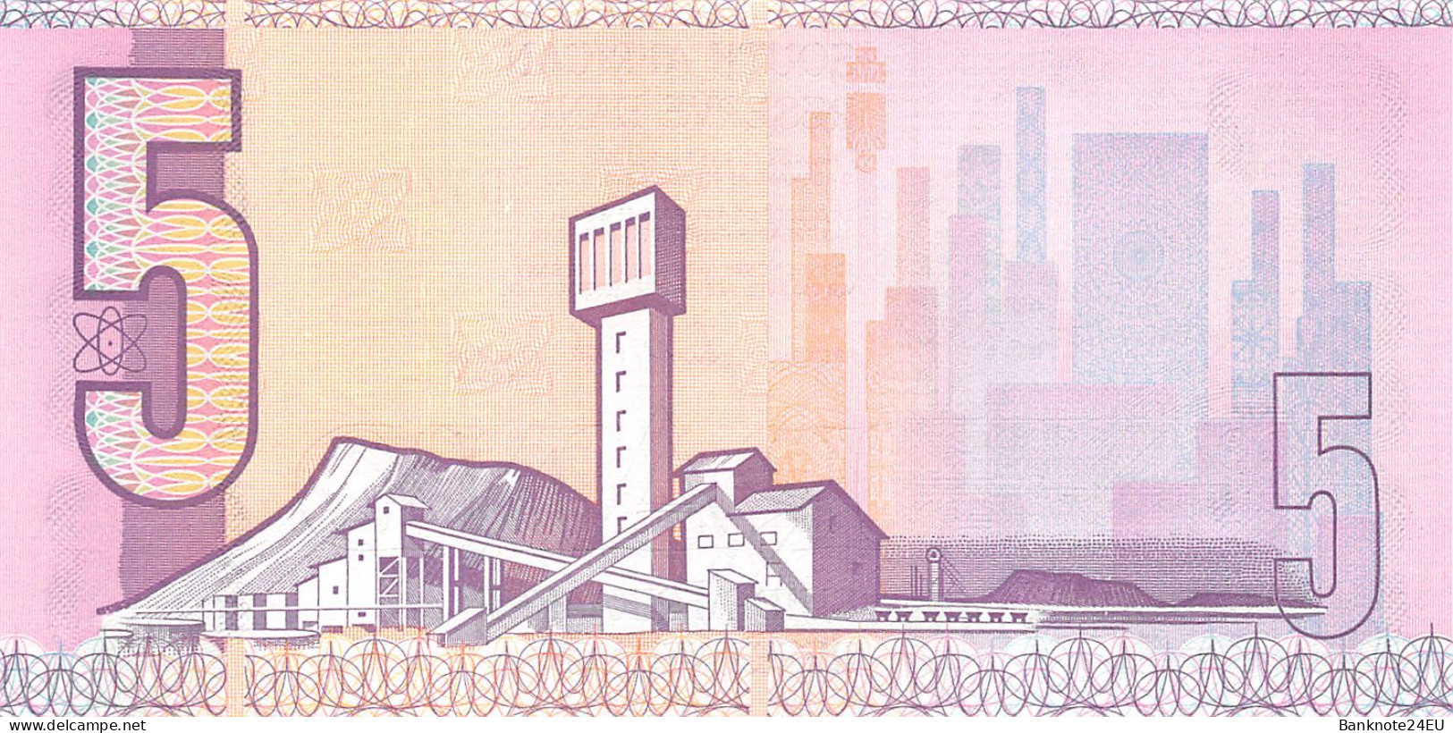 South Africa 5 Rand 1989-1990 Unc - Südafrika