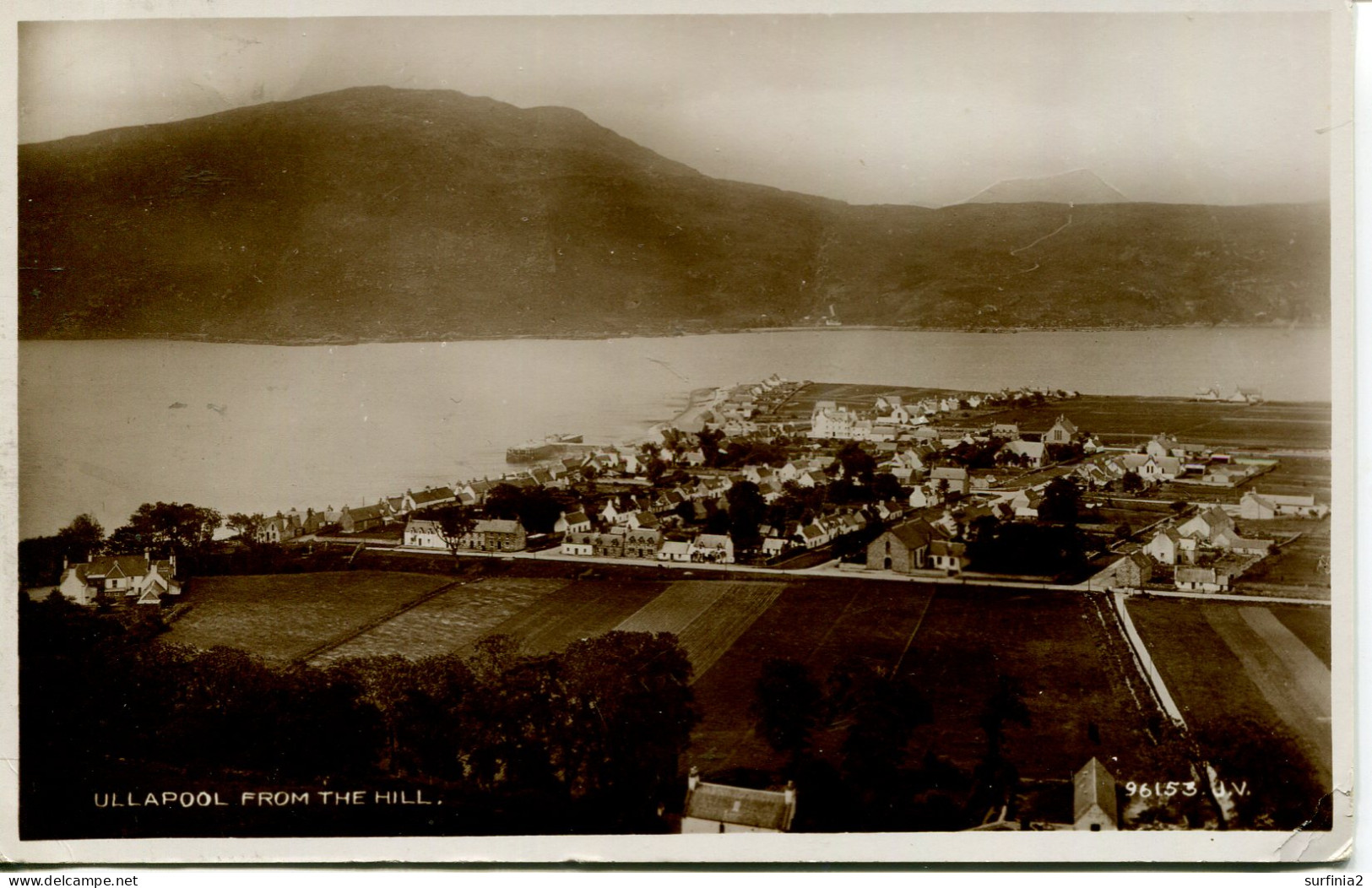 ROSS And CROMARTY - ULLAPOOL FROM THE HILL RP Rac62 - Ross & Cromarty