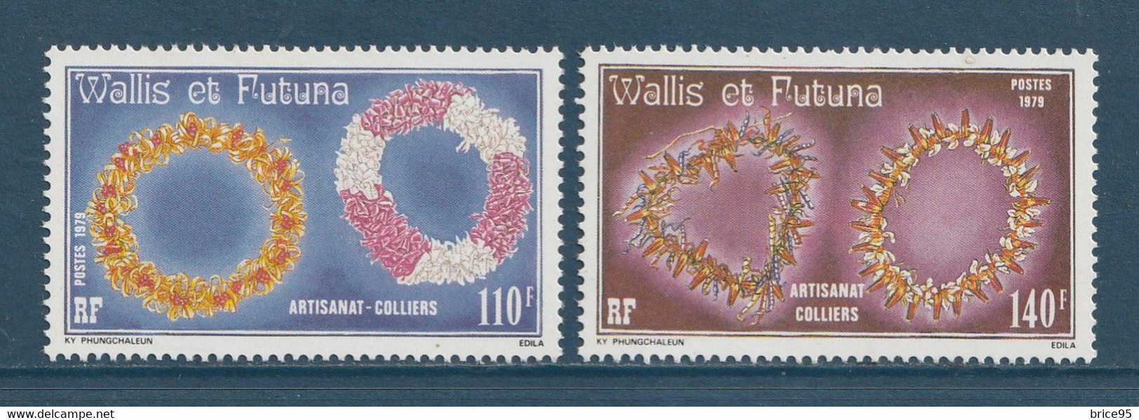 Wallis Et Futuna - YT N° 241 Et 242 * - Neuf Avec Charnière - 1979 - Unused Stamps