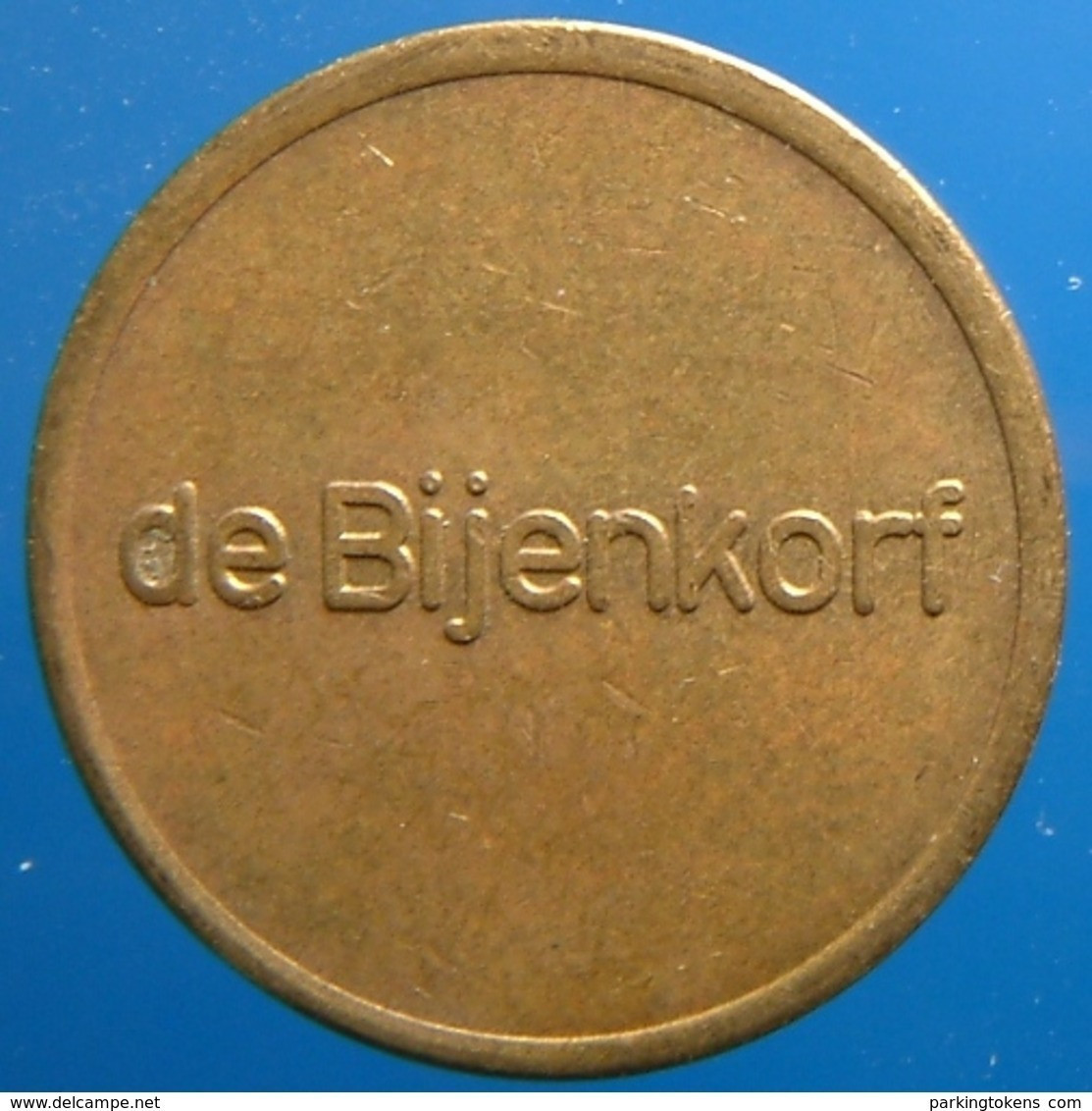 KB062-1 - DE BIJENKORF - Amsterdam - B 22.0mm - Koffie Machine Penning - Coffee Machine Token - Professionnels/De Société