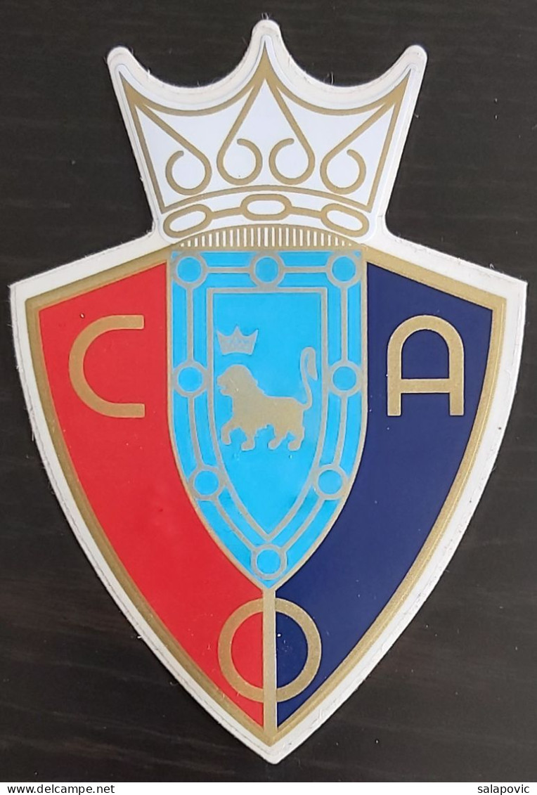 CA Osasuna Spain Football Club, Sticker  Label - Bekleidung, Souvenirs Und Sonstige