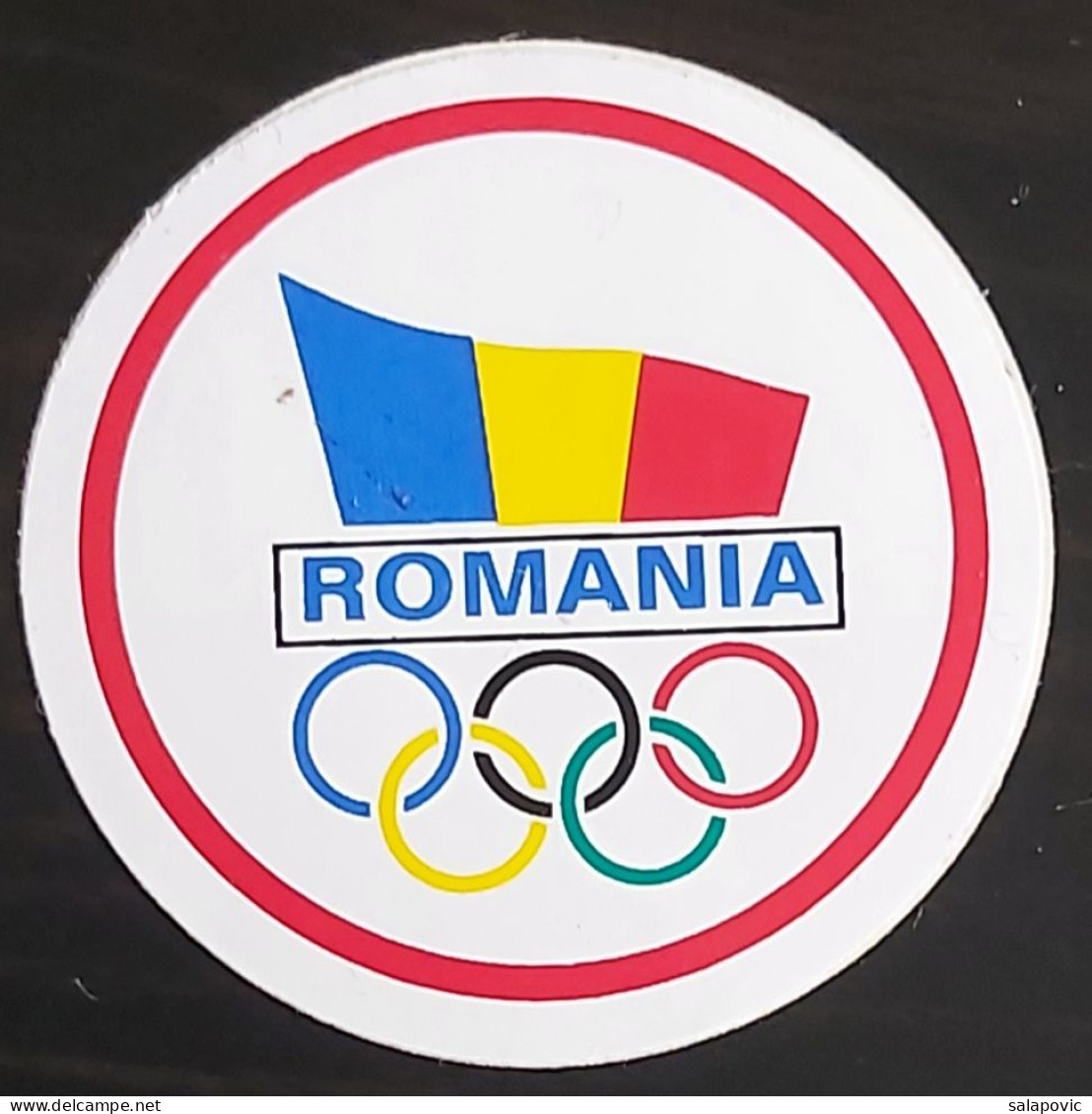 National Olympic Committee NOC ROMANIA, Sticker  Label - Bekleidung, Souvenirs Und Sonstige