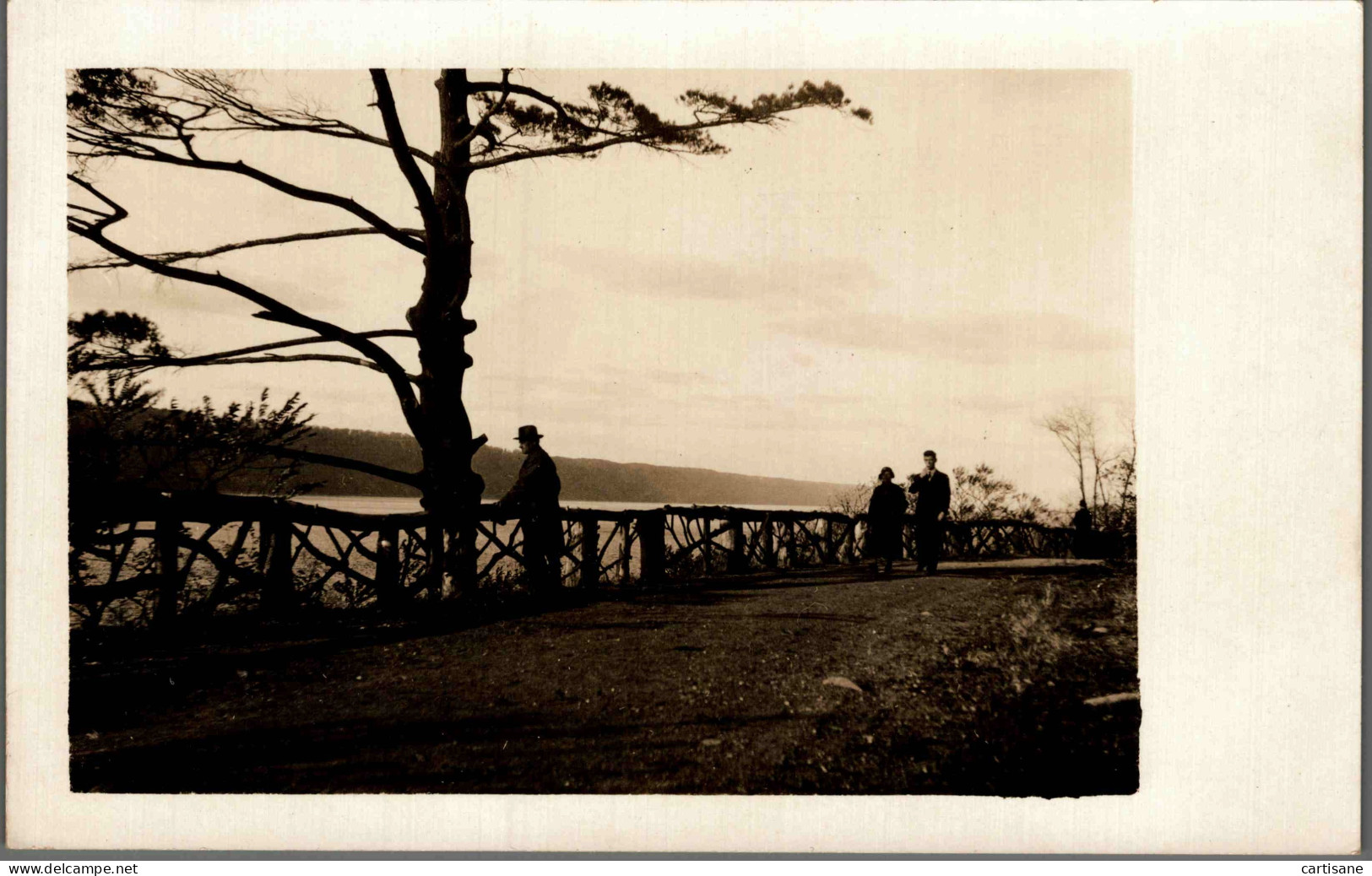 NEW-YORK 1930's - Rare Carte-photo De Belmont Park (Queens) - Parcs & Jardins