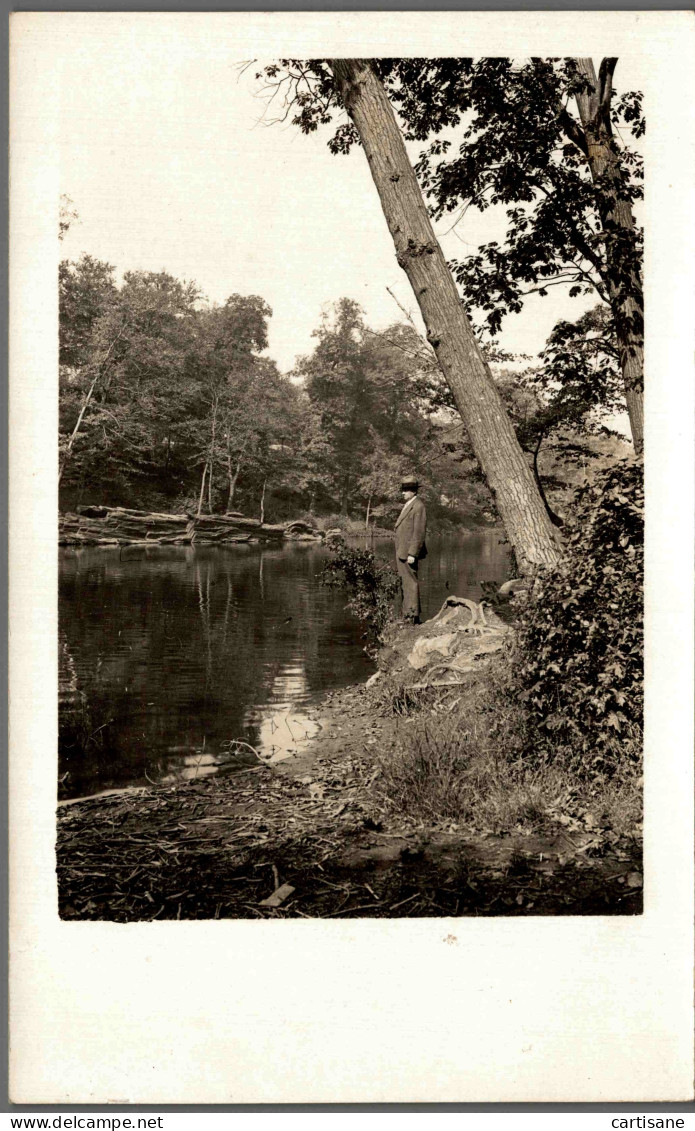 NEW-YORK 1930's - Rare Carte-photo De Belmont Park (Queens) - Parques & Jardines