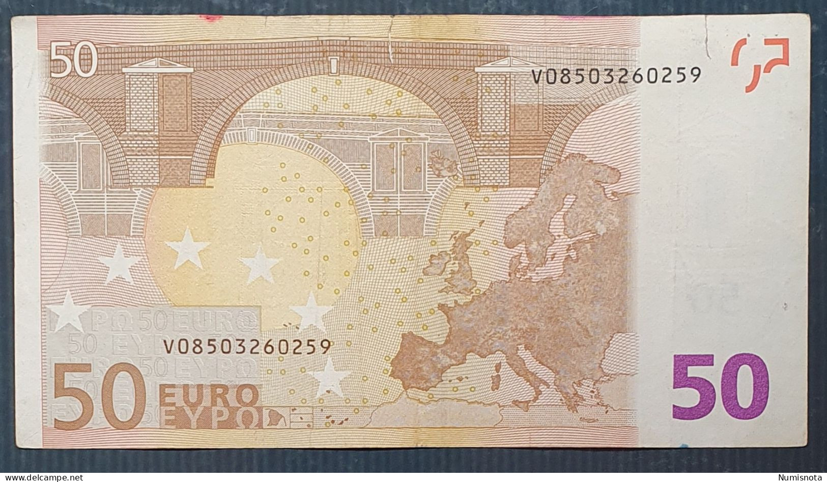 50 Euro 2002 P001 V Spain Duisenberg  RARE  Circulated - 50 Euro