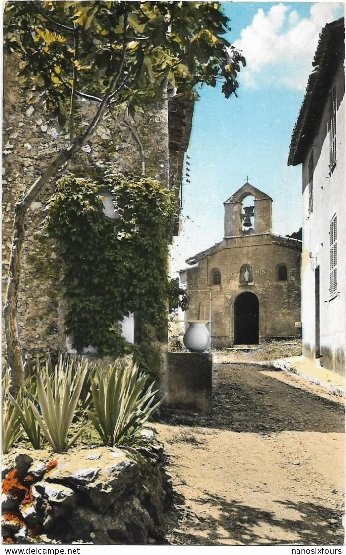 D 83. NANS LES PINS. LA CHAPELLE.  CARTE ECRITE - Nans-les-Pins