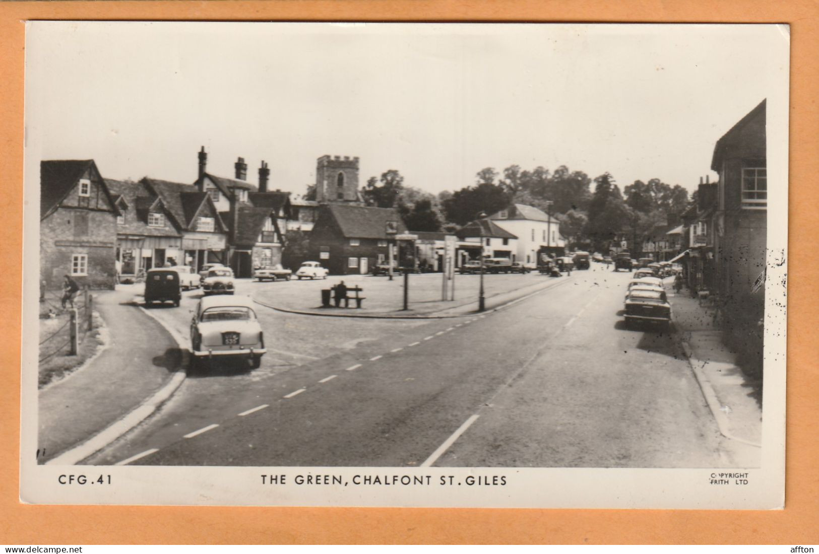 Chalfont St Giles UK Old Real Photo Postcard - Buckinghamshire