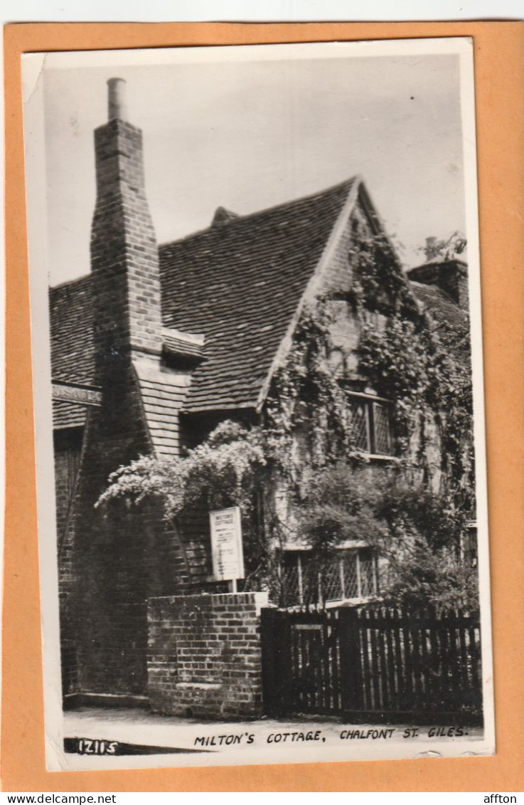 Chalfont St Giles UK Old Real Photo Postcard - Buckinghamshire