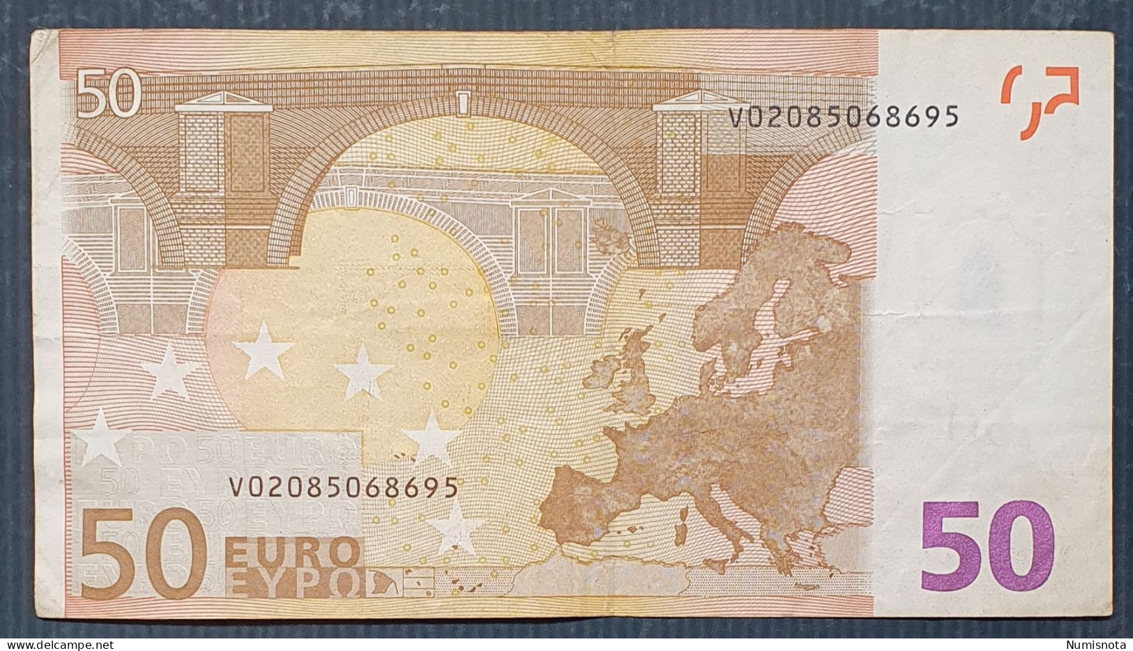 50 Euro 2002 M003 V Spain Duisenberg Circulated - 50 Euro