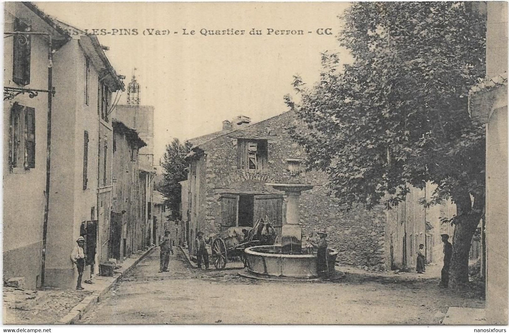 D 83. NANS LES PINS. LE QUARTIER DU PERRON - Nans-les-Pins