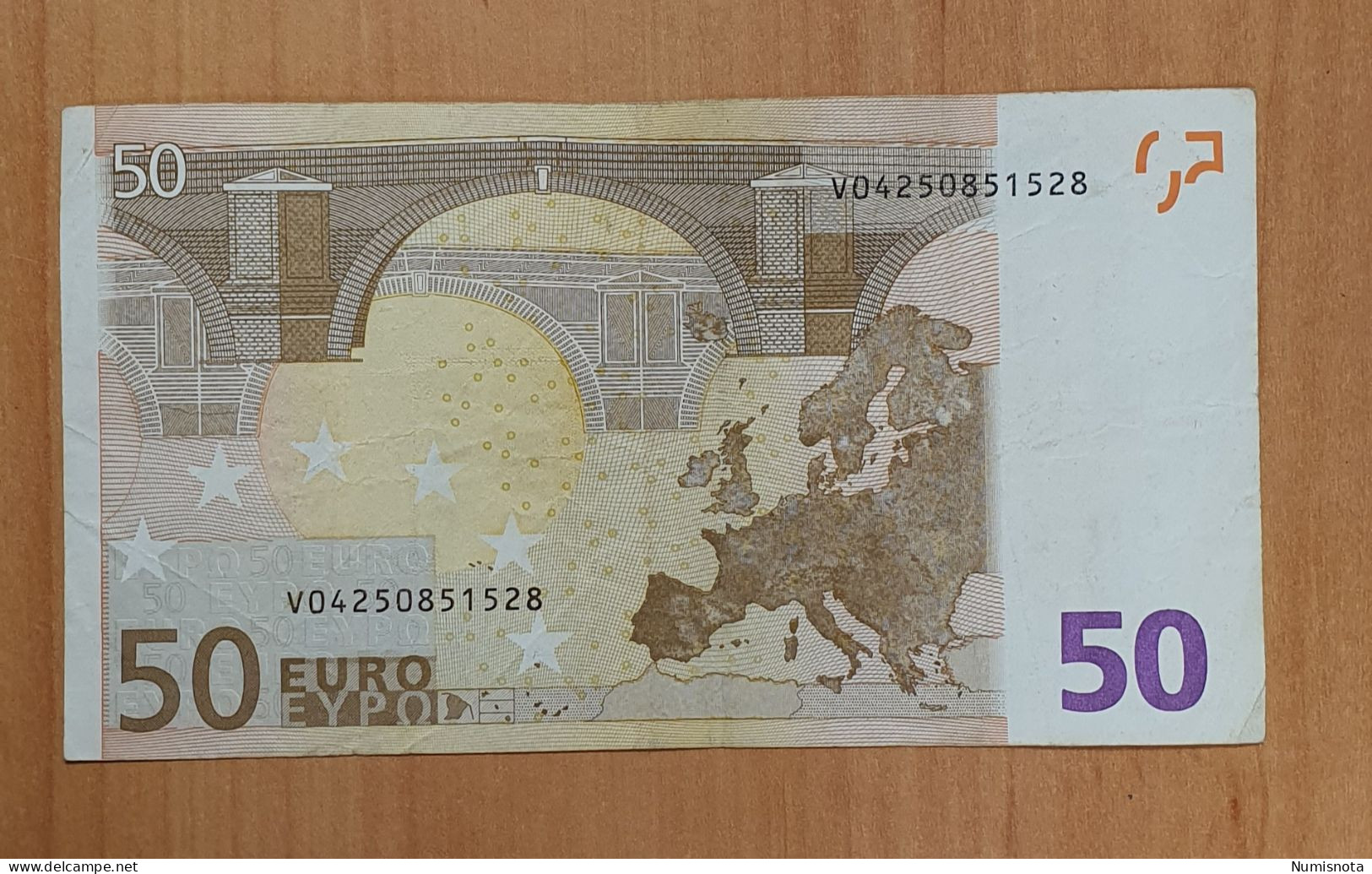 50 Euro 2002 M004 V Spain Duisenberg Circulated - 50 Euro
