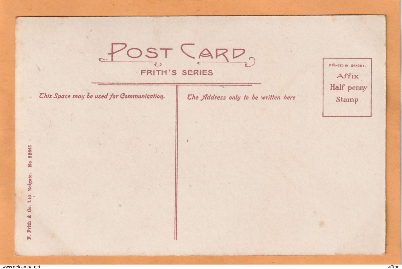 Greenock UK 1906 Postcard - Renfrewshire