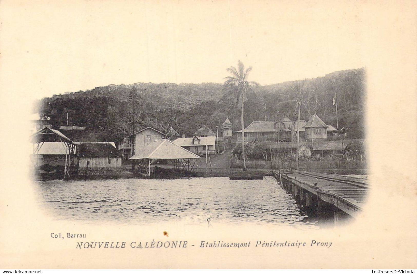 Nouvelle Calédonie - Etablissement Pénitentiaire Prony - Carte Postale Ancienne - Nouvelle Calédonie