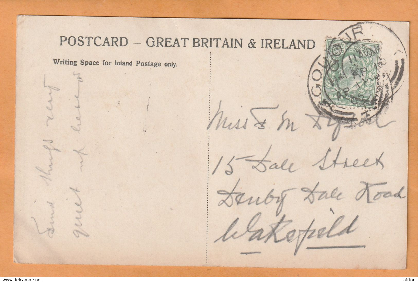 Gourock UK 1906 Postcard - Renfrewshire